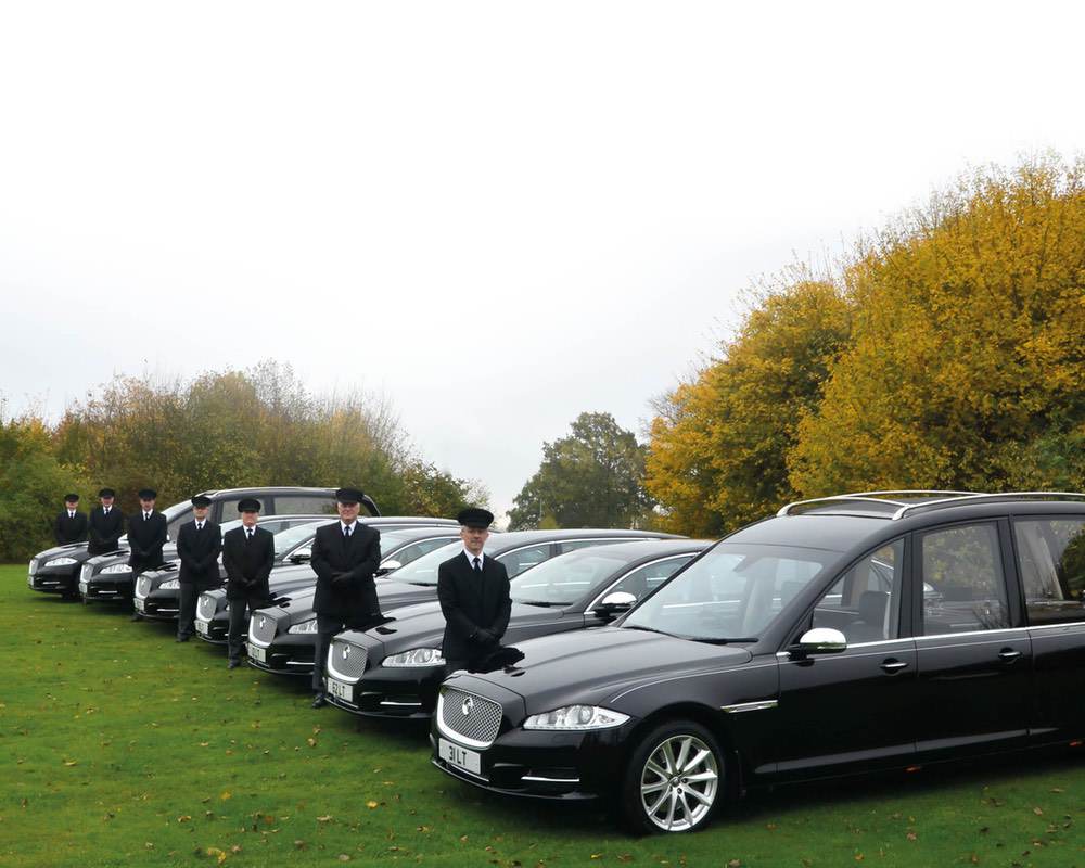 Our luxury Jaguar hearses and limousines have been built to our own specification to offer our clients comfort and practicality whilst retaining the elegance of traditional Funeral vehicles.